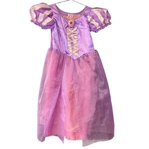 Rapunzel Dress | Disney Princess | Purple Glitter Costume for Kids